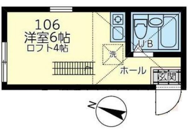 ユナイト下末吉シューベルトの杜の物件間取画像